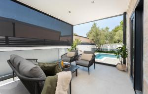 Gorgeous Home In Biograd With Private Swimming Pool, Can Be Inside Or Outside