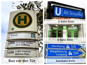 "IDEAL42" - Berlin für Zwei - citynah, verkehrsgünstig, Supermarkt, flexibler Check-In