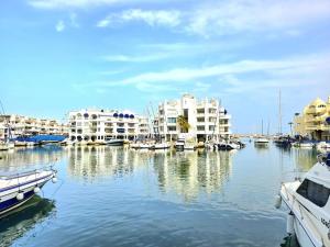 Puerto Marina Studio 2 with seasona pool and sea views Just steps form Puerto Marina and the beach by NAMASTE ELITE