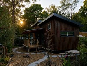 The Tiny Willow Boutique Tiny House in the woods