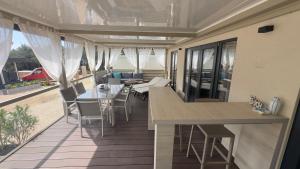 XL Premium Mobile Home Ivatti&Attiva 80 m from the Beach - Camp HERON ISLAND