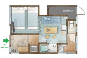 A121 J House 101 Apartment by Tokyo Skytree