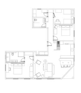 Modern Alpine Retreat Garden and Panoramic Views