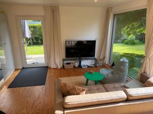Ferienhaus Aalglatt am Deich, 250 m zum Strand