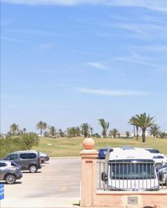 Ground floor apartment with pool In front of the golf course