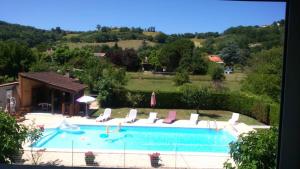 Maisons de vacances Villa Calabrisella : Appartement - Vue sur Piscine 