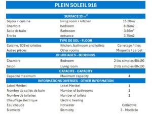 Résidence Plein Soleil - CHARMANT 2 PIECES, BELLE VUE VALLEE MAE-7533