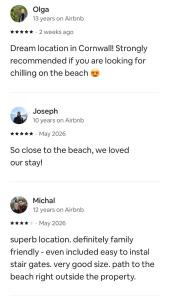 Family friendly home by the beach