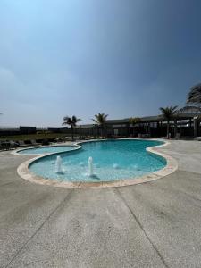 Private pool house near the beach
