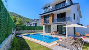 Twin Detached Villa with Private Pool in Inlice, Göcek