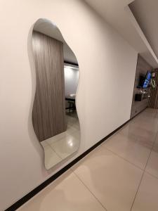 Modern studio apartment in a luxury building