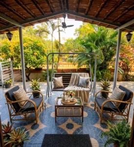 3BHK Villa with Sitout, Swing & Pool
