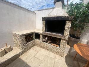Maisonnette climatisée avec extérieur et barbecue
