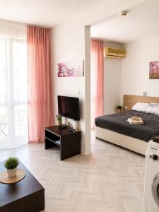 Bellissima Studio Sarafovo е вашият уютен дом само на 3 минути от плажа