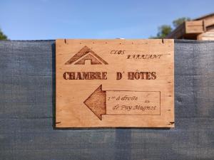 la chambre du clos Barriant