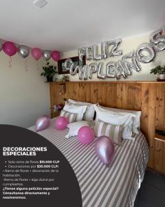 Viento Sur Pichilemu Lodges Cama King con Calientacamas