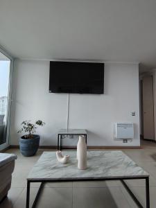 Bonito departamento piscina estacionamiento gimnasio balcón en Costa de Montemar Concón