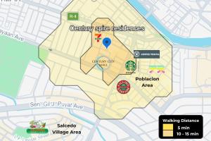 5min Poblacion Full Kitchen 500mbps Wi-Fi Gym