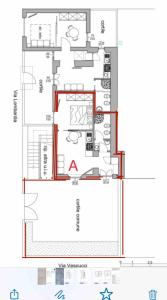 Case Rosse Anzio Two room apartment 4 people Ground floor courtyard