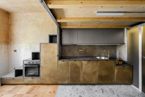 Stylish architectural nook in Prague
