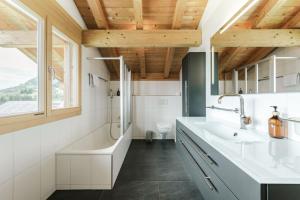 Bergchalet mit Panoramablick nahe Brienz