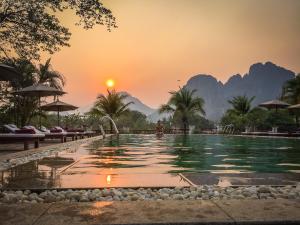 Ban Viengkeo, Vang Vieng, Laos.