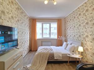 Белосніжне ліжечко. Мережа Alex Apartments. Безконтакнте заселення цілодобово