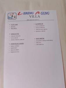 Villa Lereng Agung