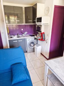 Appartement cosy à Gruissan, piscine partagée, 25 m²