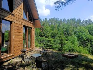 Sosnowa Chata Osada PTOSEK Bieszczady