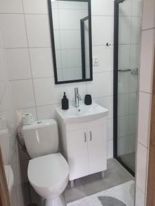 Stacja Hańcza - domek z kominkiem oraz sauna wolnostojąca