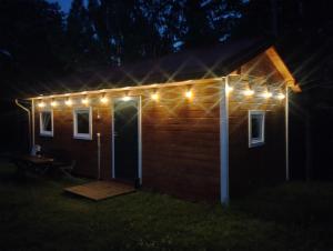 Stacja Hańcza - domek z kominkiem oraz sauna wolnostojąca