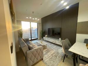 High Floor, 2BR in JVC, Binghatti Crest with City Views