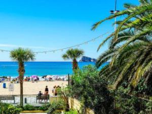 2ª LINEA PLAYA 2 hab, X 3 Adult 1 niño,--NO jóvenes--Aire acondi, piscina solárium-opción garaje extra-