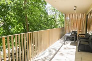 Apartament z 2 sypialniami Greeneri - Taras - Apartamenty Bryza