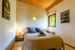 Lodge et piscine privée sur domaine viticole