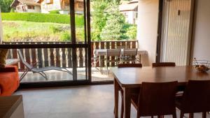 Studio accueillant à Les Carroz, 27 m², vue montagne