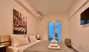 New Lower level 1BR AC Apartment near Acropolis -1