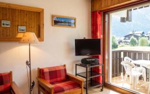 Appartement confortable à Chamonix-Mont-Blanc avec balcon