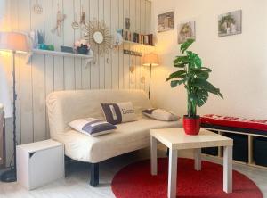 Studio chaleureux à Uvernet-Fours, 25m² avec vue montagne