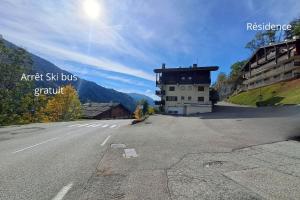 Bright studio in the heart of Le Grand-Bornand