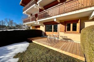 Bright apartment with terrace in Megève