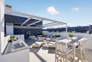 Unique Double 4 bed Penthouse with Huge Private Solarium in Flamenca Village Resort