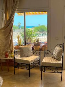 Maison pied dans leau à résidence Jinène Hammamet