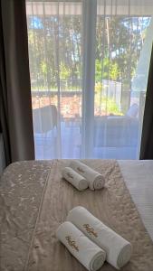 Sky Garden apartament z prywatnym ogrodem i tarasem, oddzielna sypialnia, pokój dzienny z aneksem kuchennym, Blisko plaży