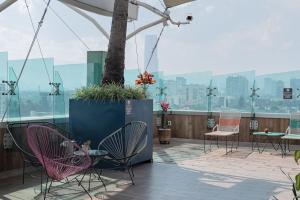 The Jungle Loft Tropical Comfort-Centric wKitchen