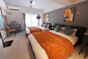 GACA-6, newly opened, accommodates up to 7 people, 15-minute walk from Dotonbori, WiFi available
