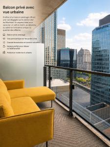 Élégant condo avec vue panoramique au cœur de Montréal