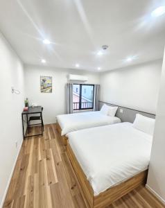 浅草花日美居 Asakusa Hanabi 303 Twin Bedroom 4 min walk to Senso-ji Temple Direct access to Narita Haneda Airport Hosts listings areat the same address