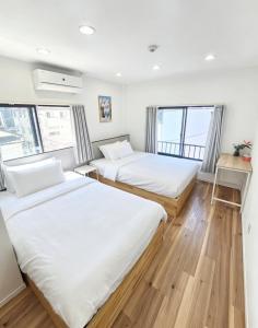 浅草花日美居 Asakusa Hanahi 301 Room Twin Room 4 min walk to Asakusa Temple Direct access to Narita Haneda Airport